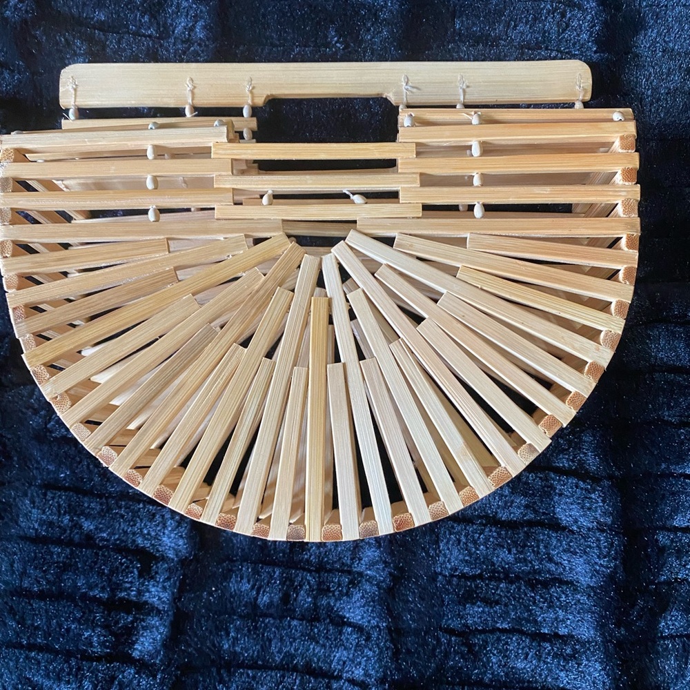 Miuco Women Bamboo Handbag